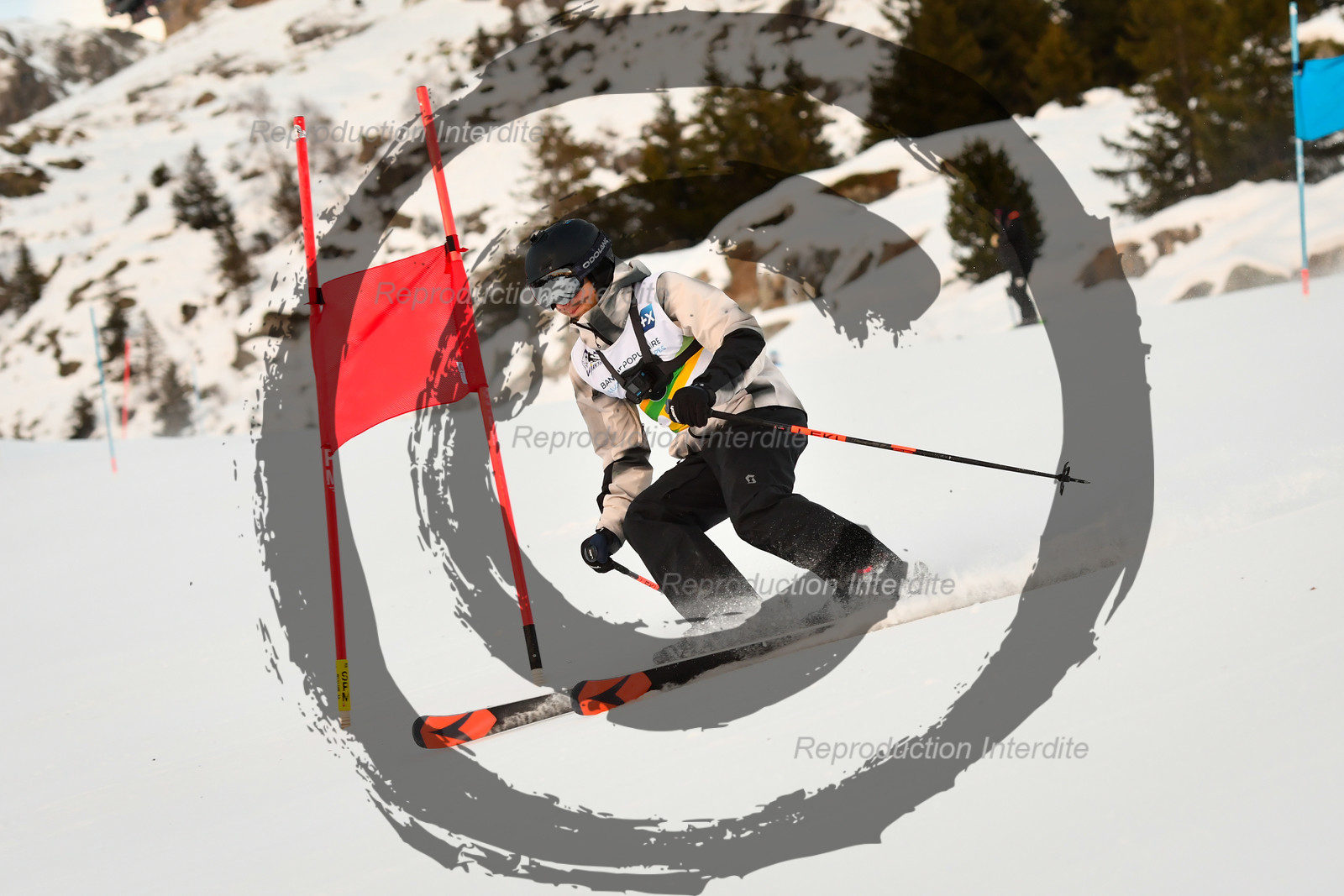 fleche Vaujany ESF Montfrais