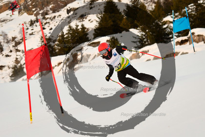 fleche Vaujany ESF Montfrais