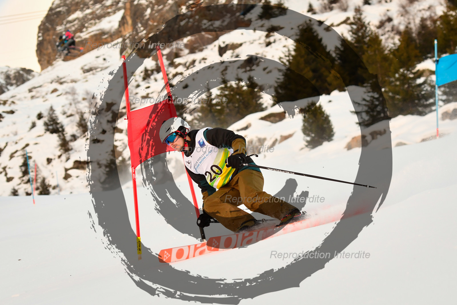 fleche Vaujany ESF Montfrais