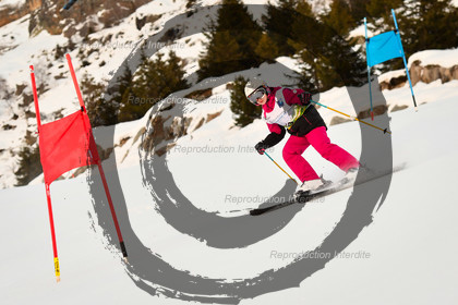 fleche Vaujany ESF Montfrais