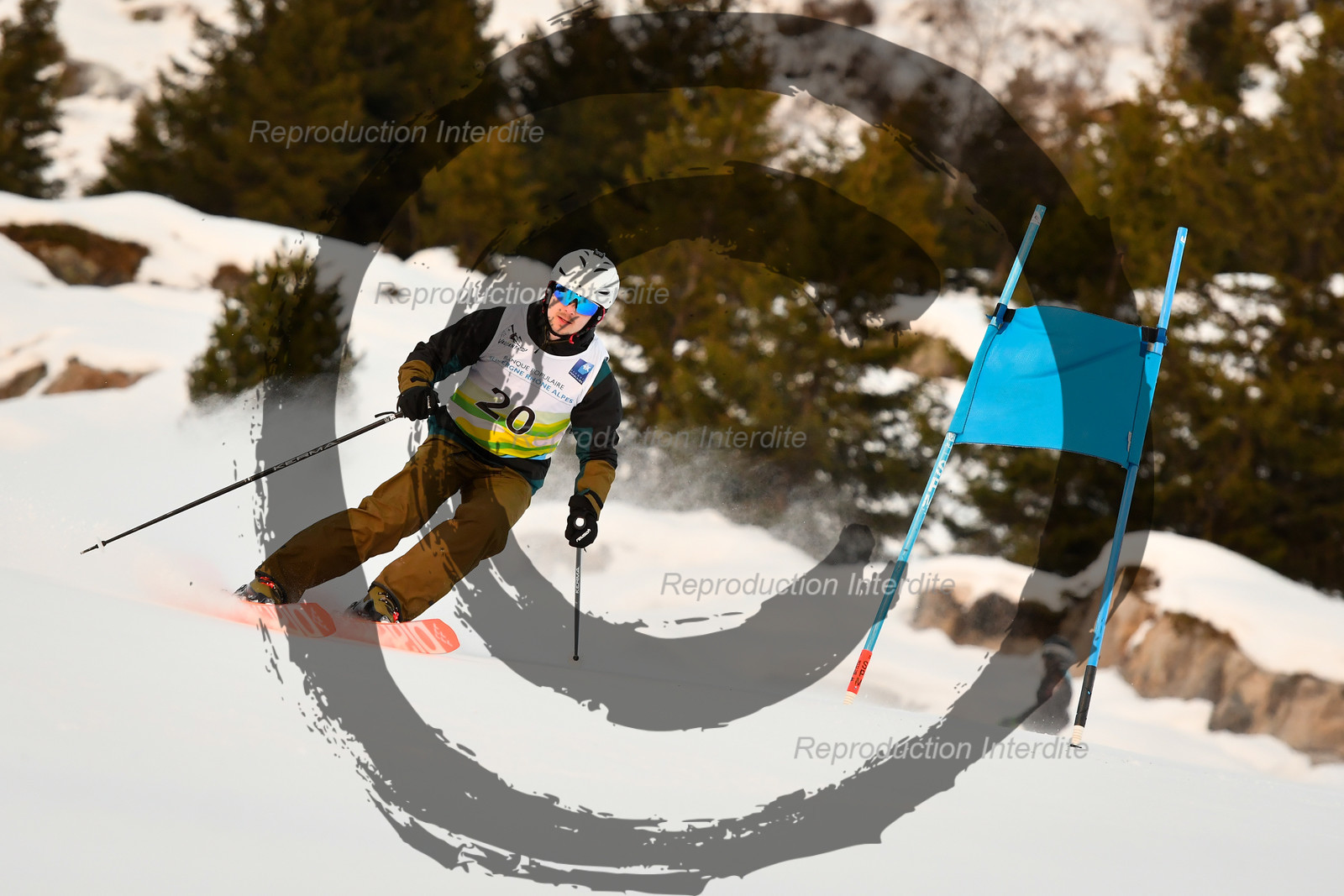 fleche Vaujany ESF Montfrais