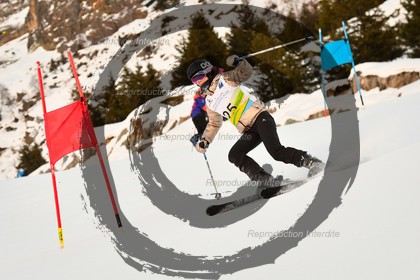 fleche Vaujany ESF Montfrais