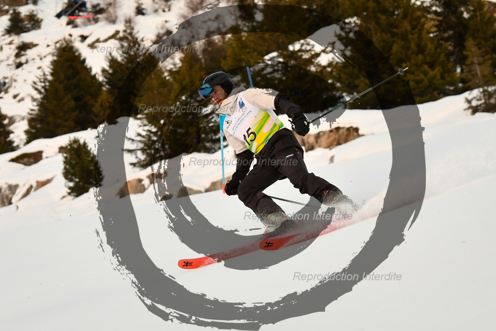 fleche Vaujany ESF Montfrais