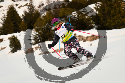 fleche Vaujany ESF Montfrais