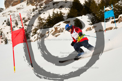 fleche Vaujany ESF Montfrais