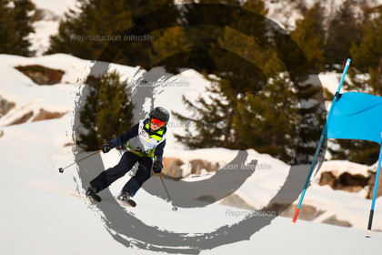 fleche Vaujany ESF Montfrais