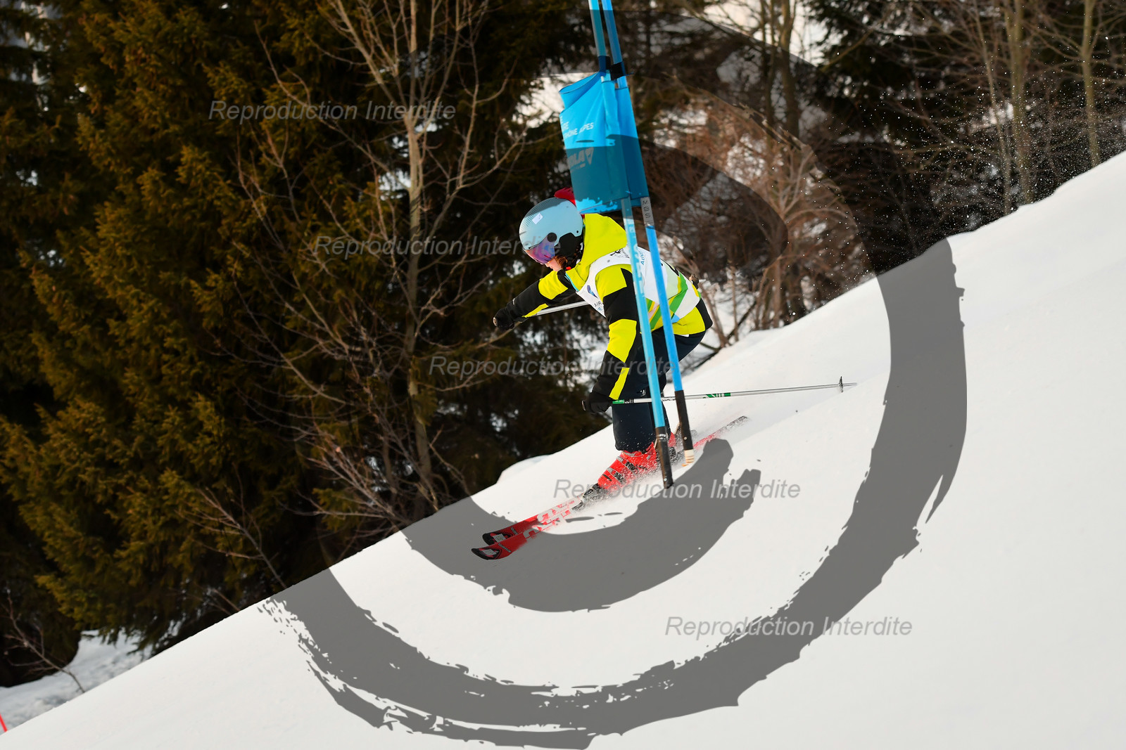 fleche Vaujany ESF Montfrais