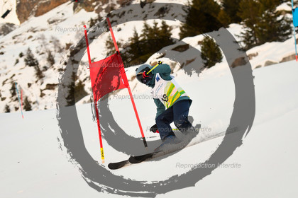 fleche Vaujany ESF Montfrais