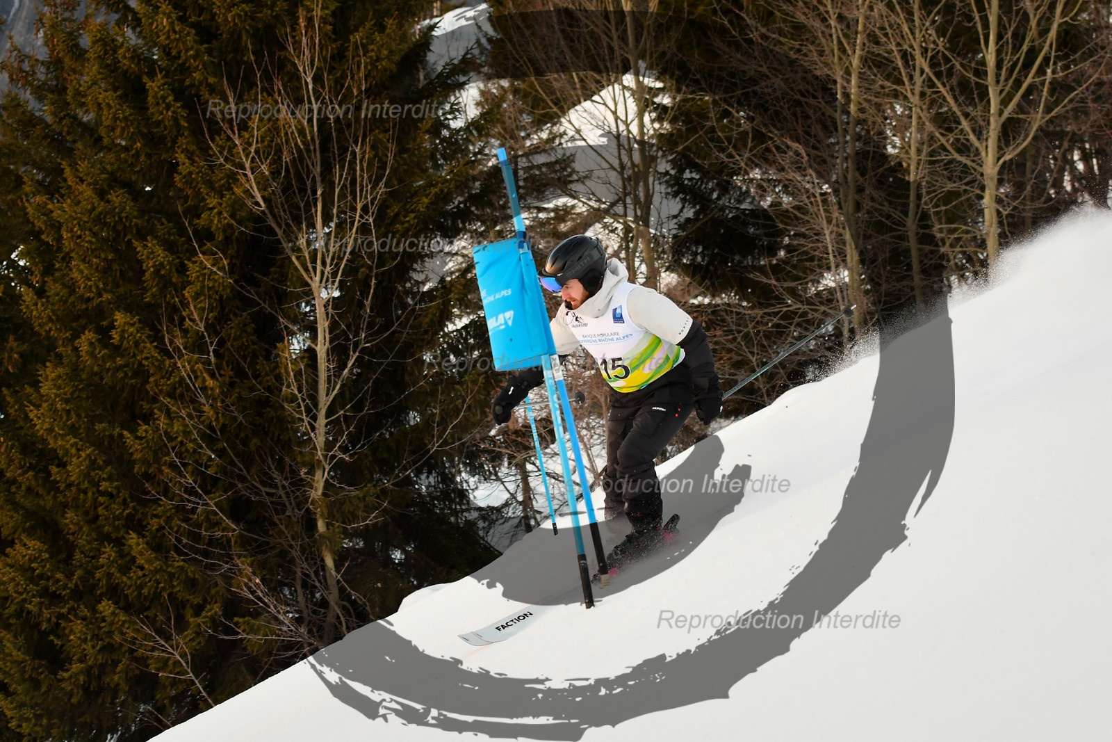 fleche Vaujany ESF Montfrais