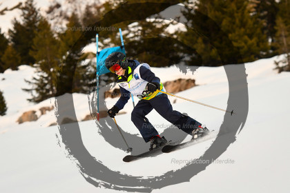 fleche Vaujany ESF Montfrais