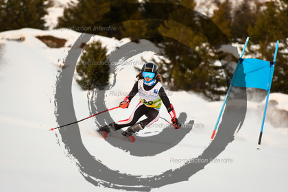 fleche Vaujany ESF Montfrais