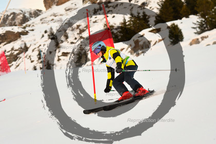 fleche Vaujany ESF Montfrais