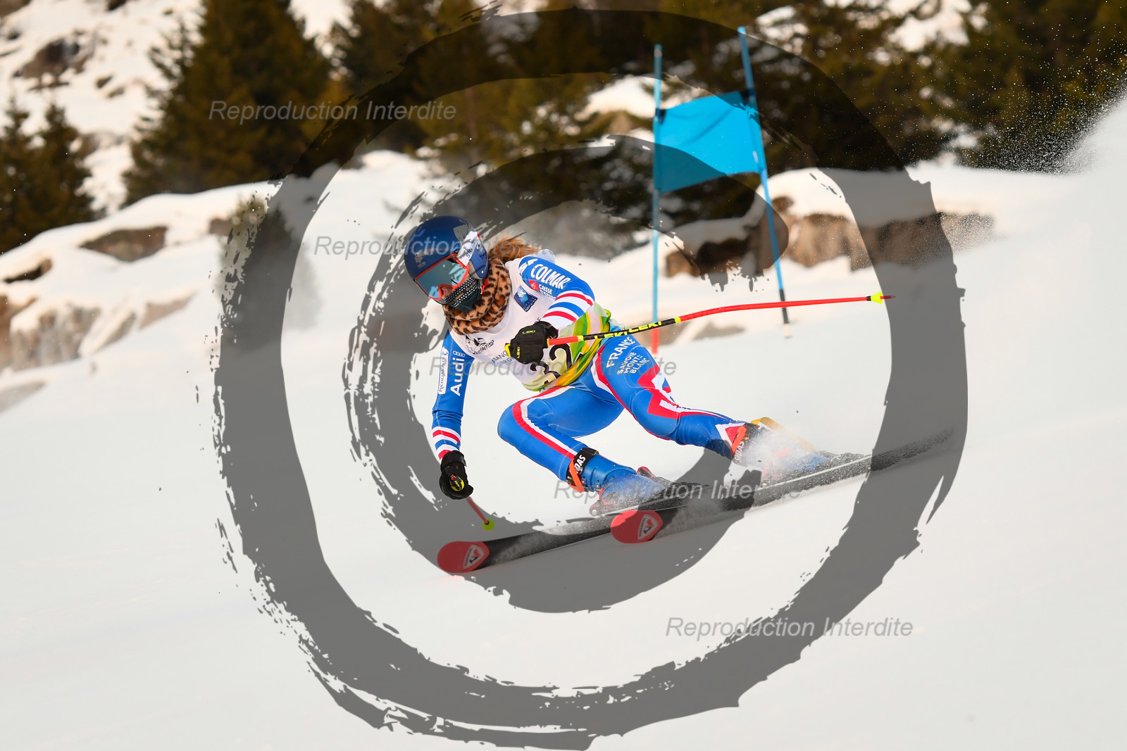 fleche Vaujany ESF Montfrais