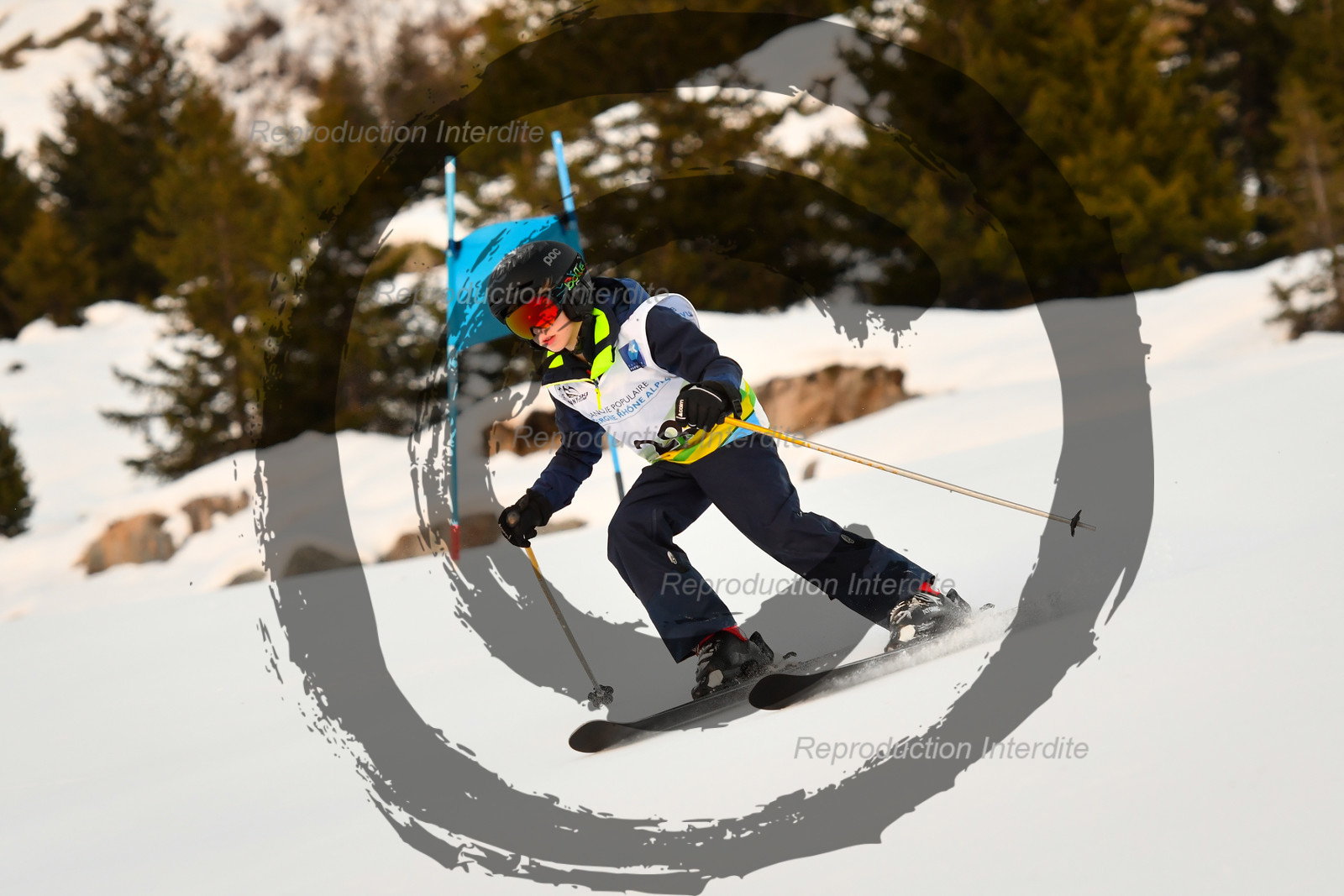 fleche Vaujany ESF Montfrais