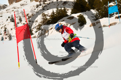 fleche Vaujany ESF Montfrais