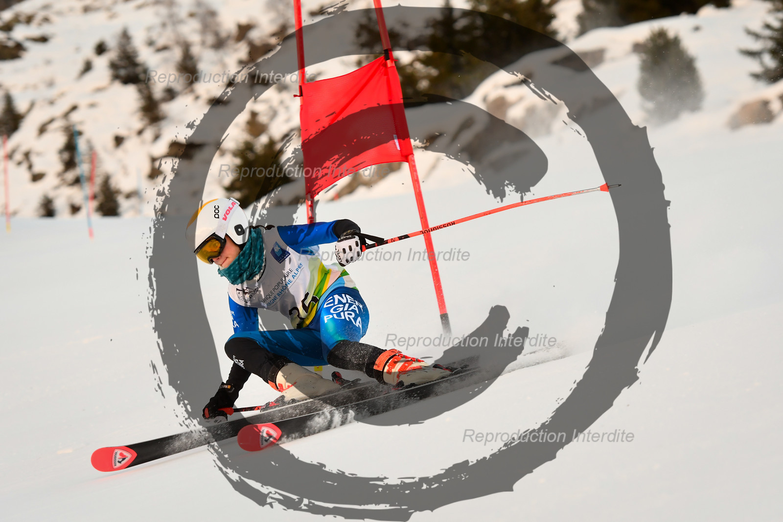 fleche Vaujany ESF Montfrais