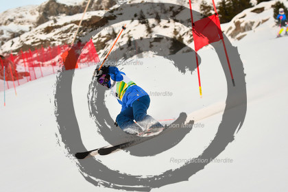 fleche Vaujany ESF Montfrais