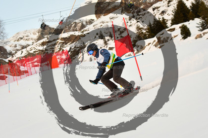 fleche Vaujany ESF Montfrais