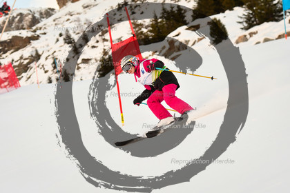 fleche Vaujany ESF Montfrais