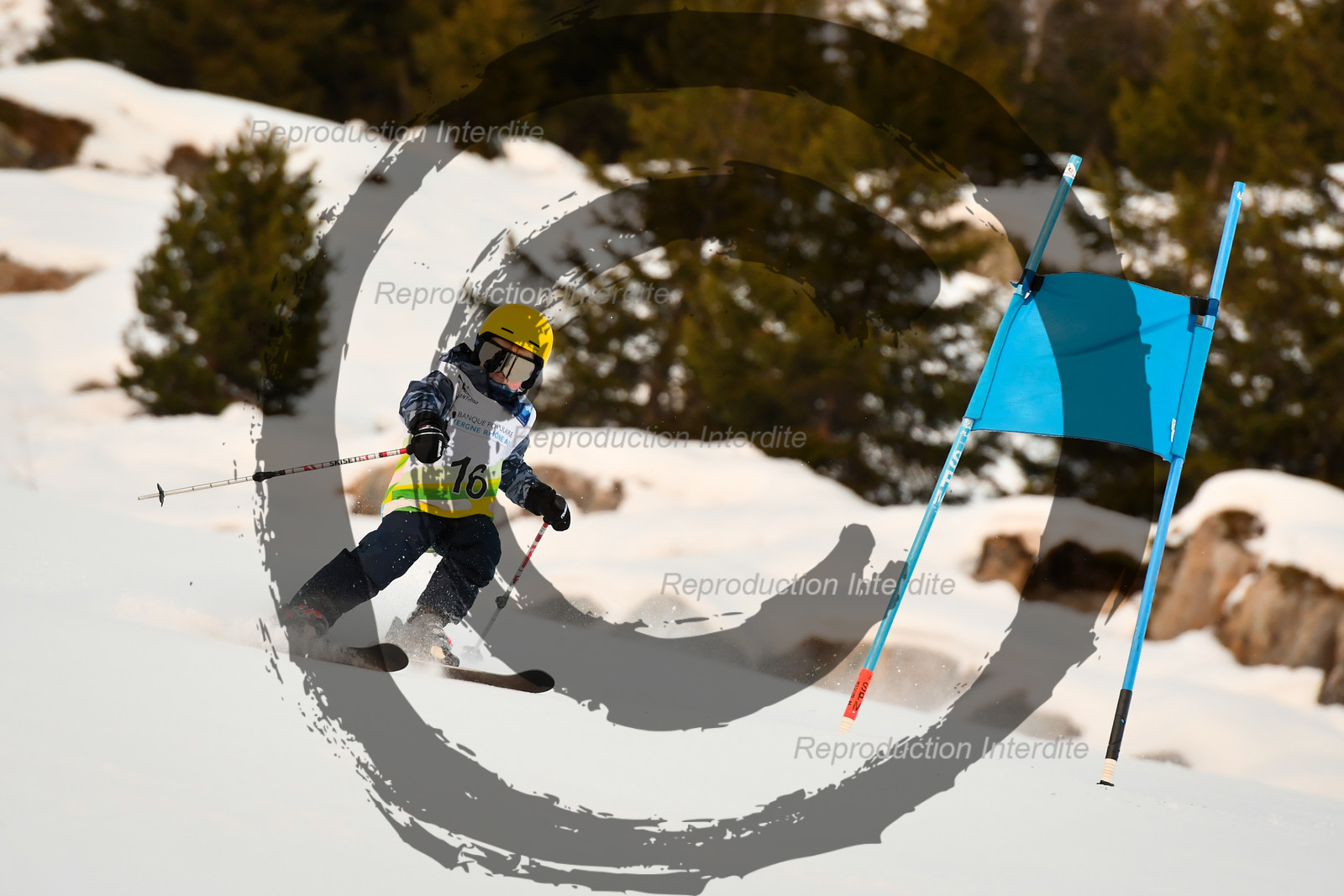 fleche Vaujany ESF Montfrais