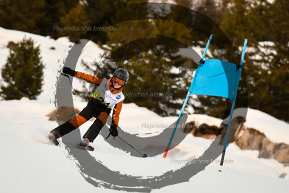 fleche Vaujany ESF Montfrais