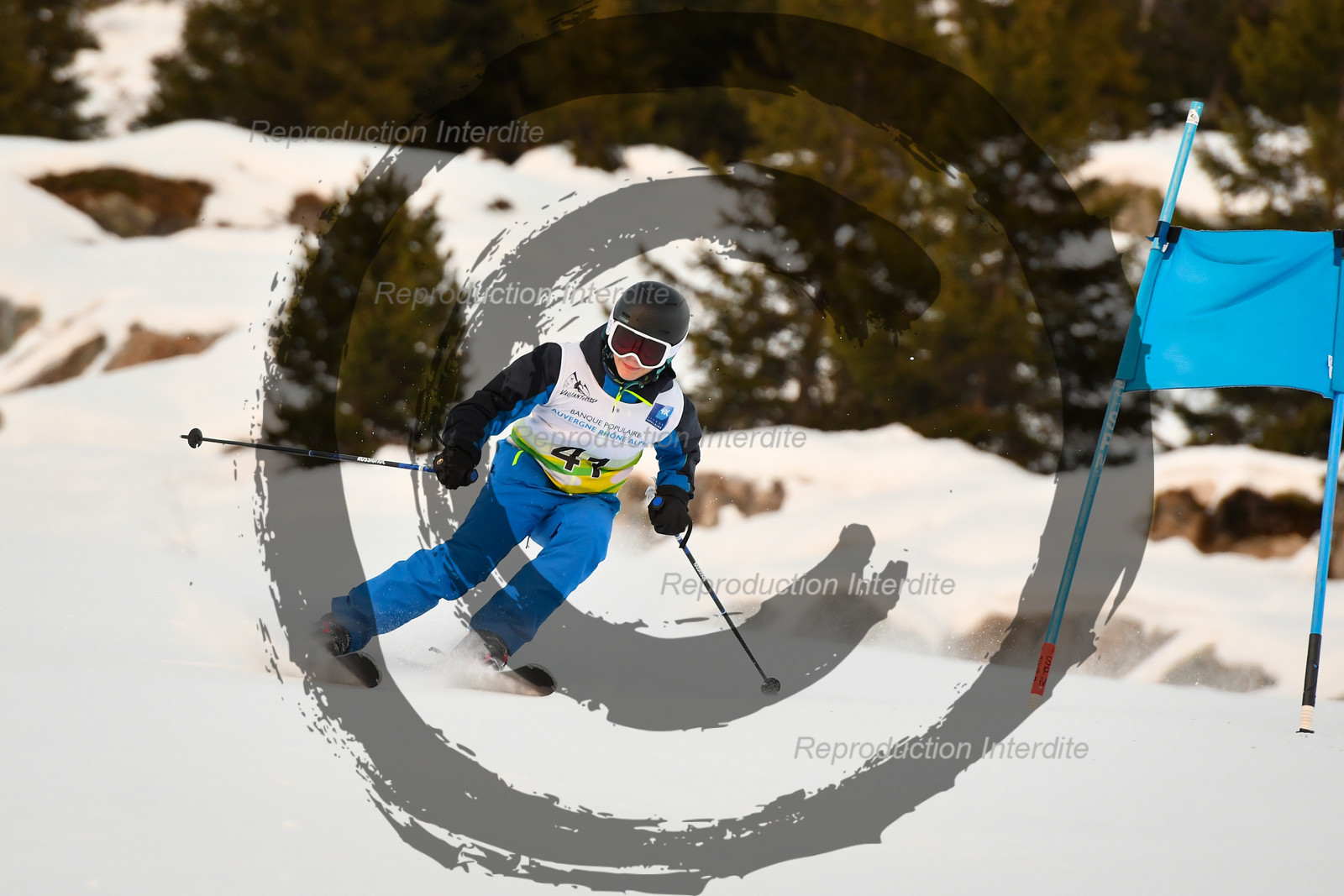 fleche Vaujany ESF Montfrais