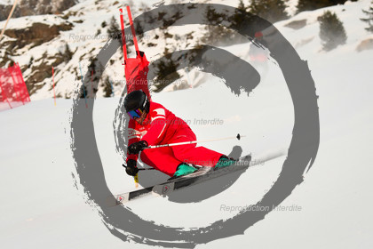 fleche Vaujany ESF Montfrais