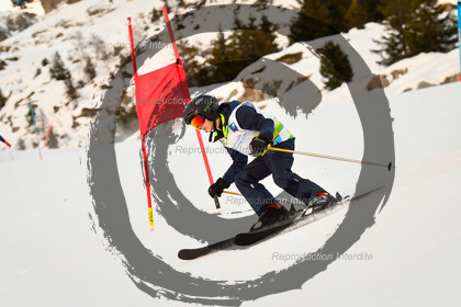 fleche Vaujany ESF Montfrais