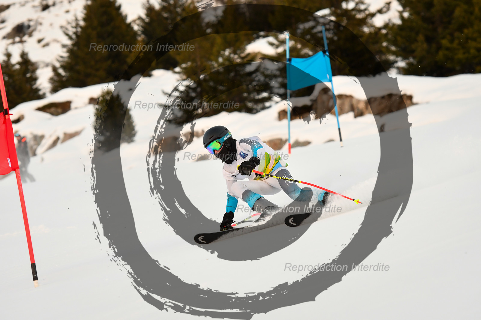 fleche Vaujany ESF Montfrais