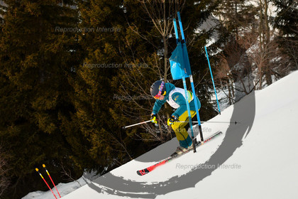 fleche Vaujany ESF Montfrais