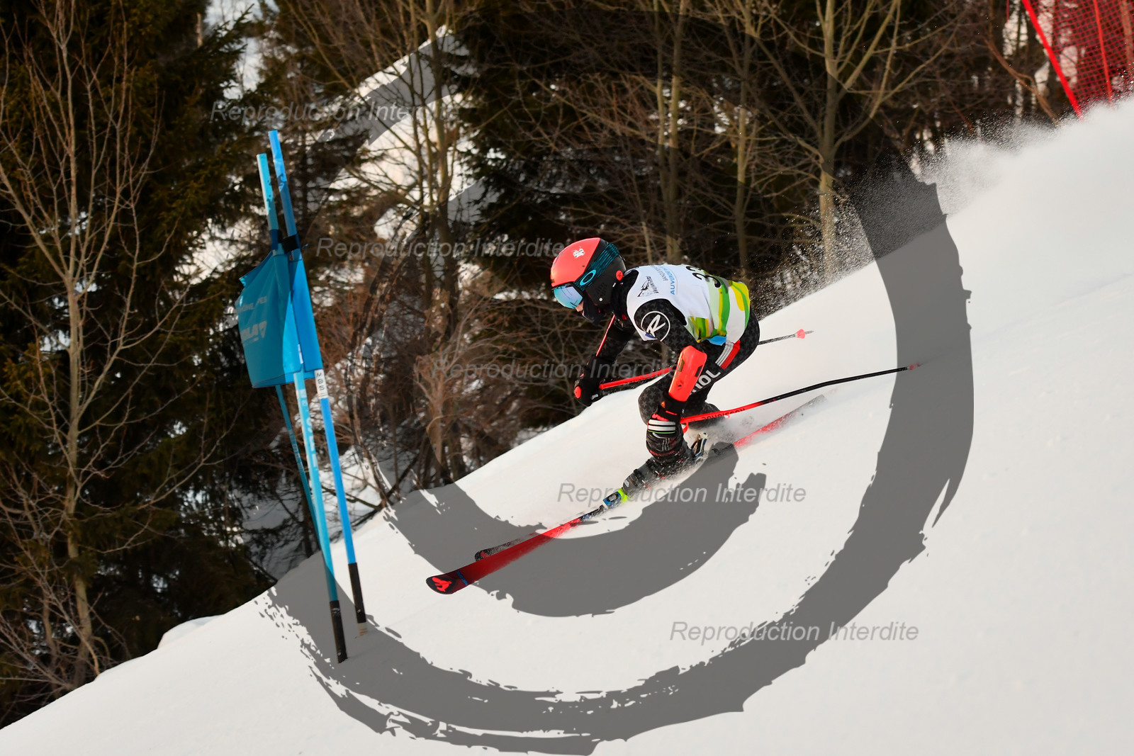 fleche Vaujany ESF Montfrais