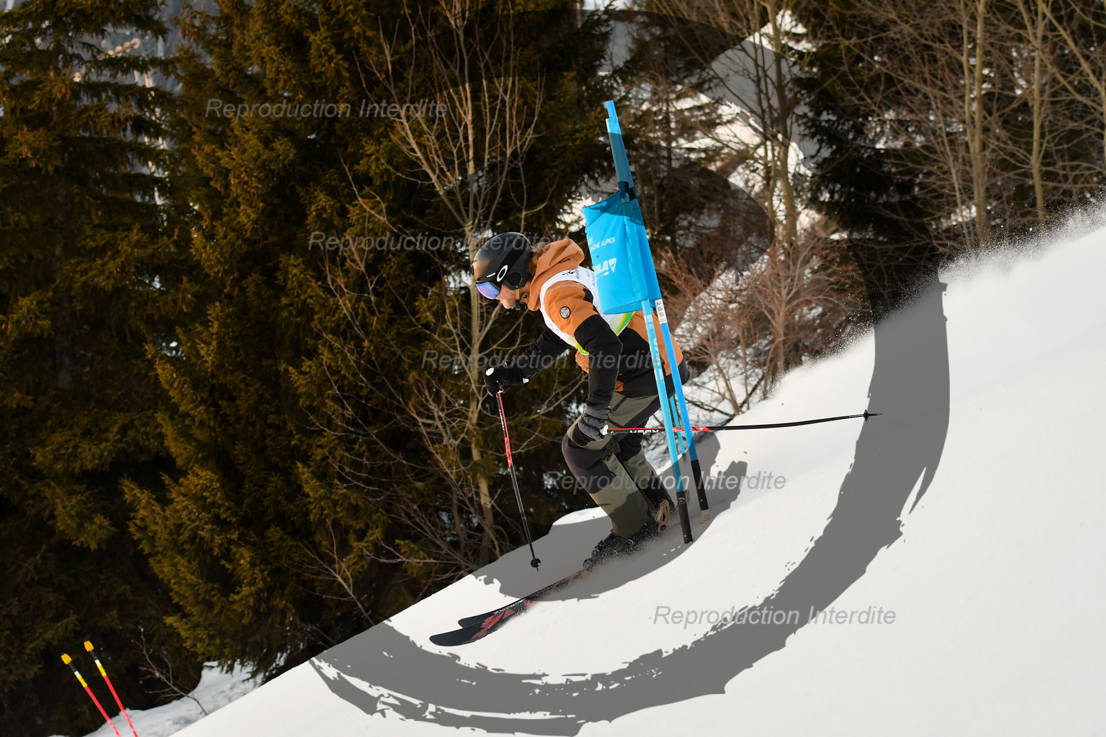 fleche Vaujany ESF Montfrais