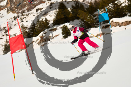 fleche Vaujany ESF Montfrais