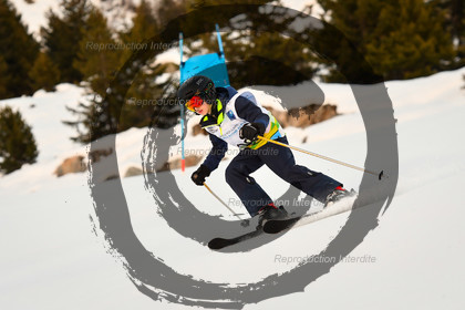 fleche Vaujany ESF Montfrais