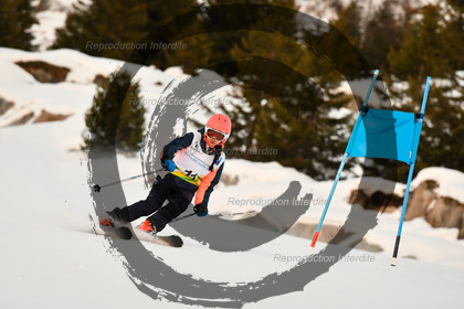 fleche Vaujany ESF Montfrais