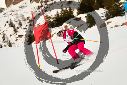 fleche Vaujany ESF Montfrais