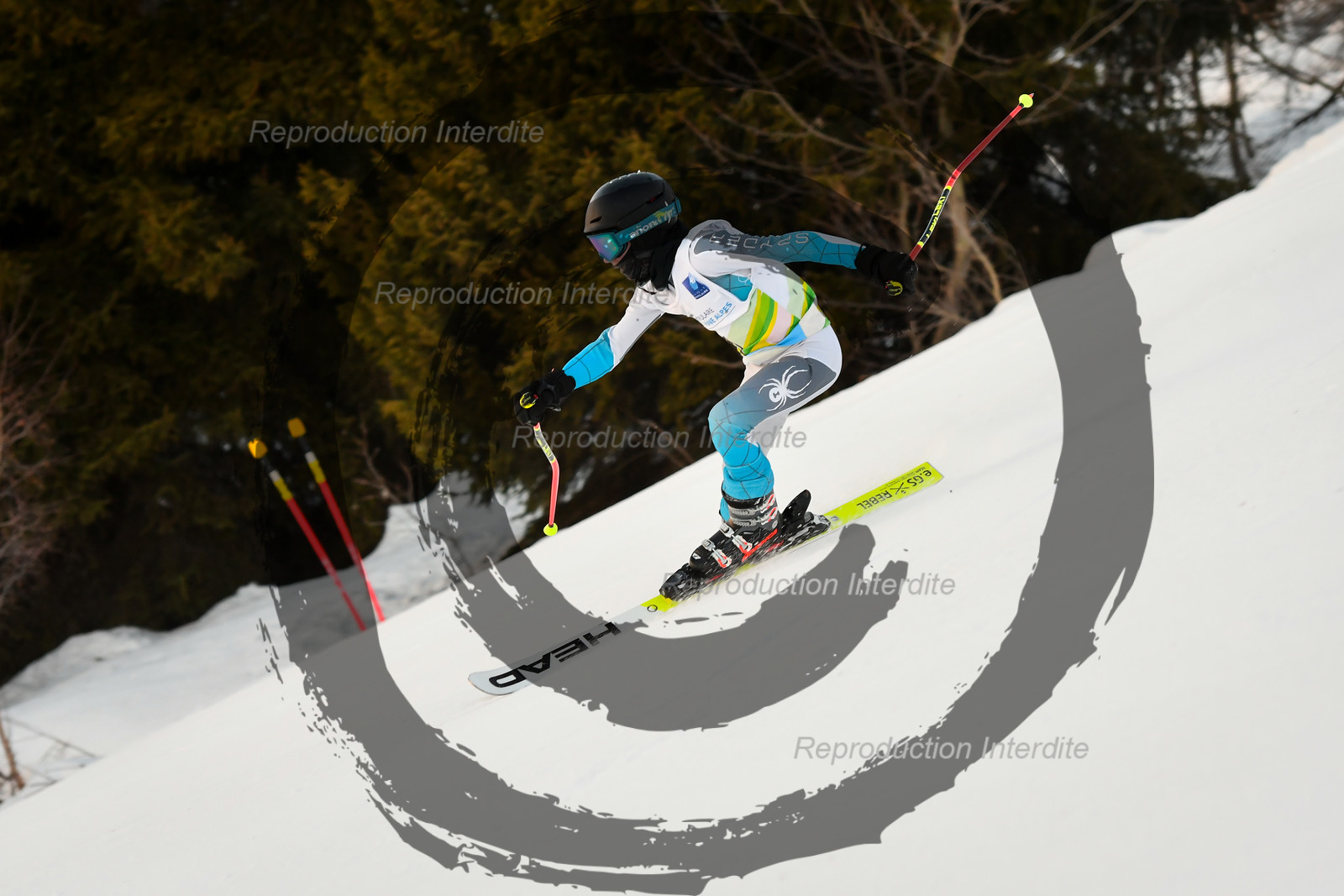 fleche Vaujany ESF Montfrais