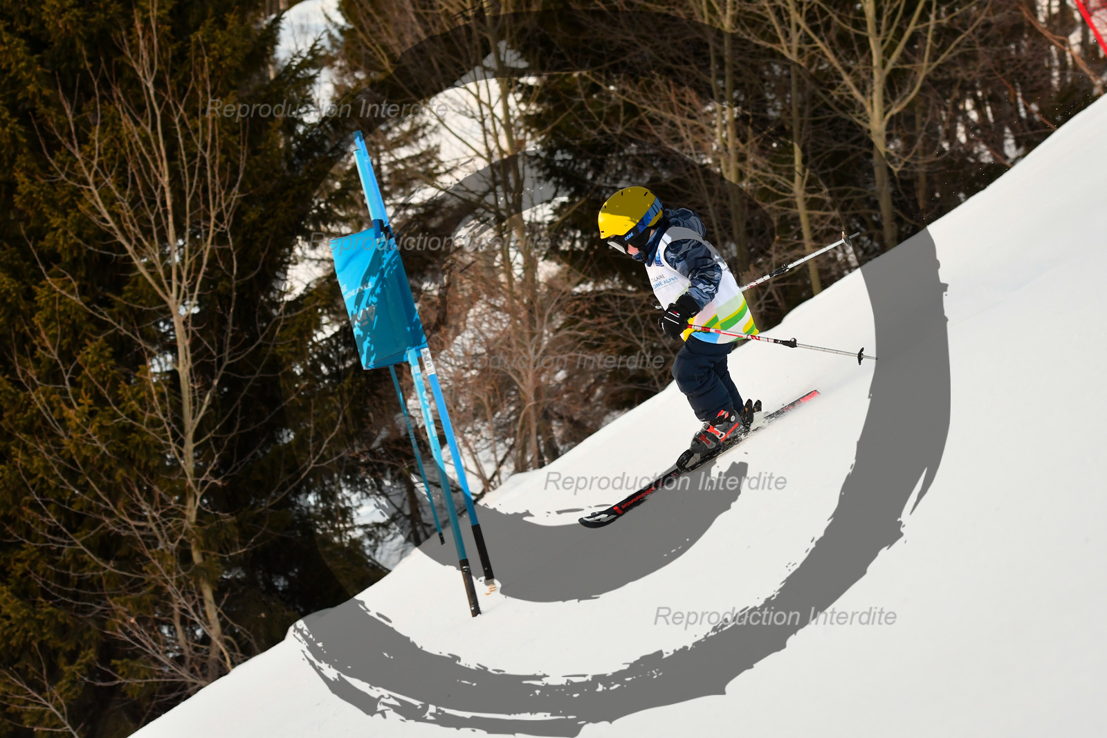 fleche Vaujany ESF Montfrais