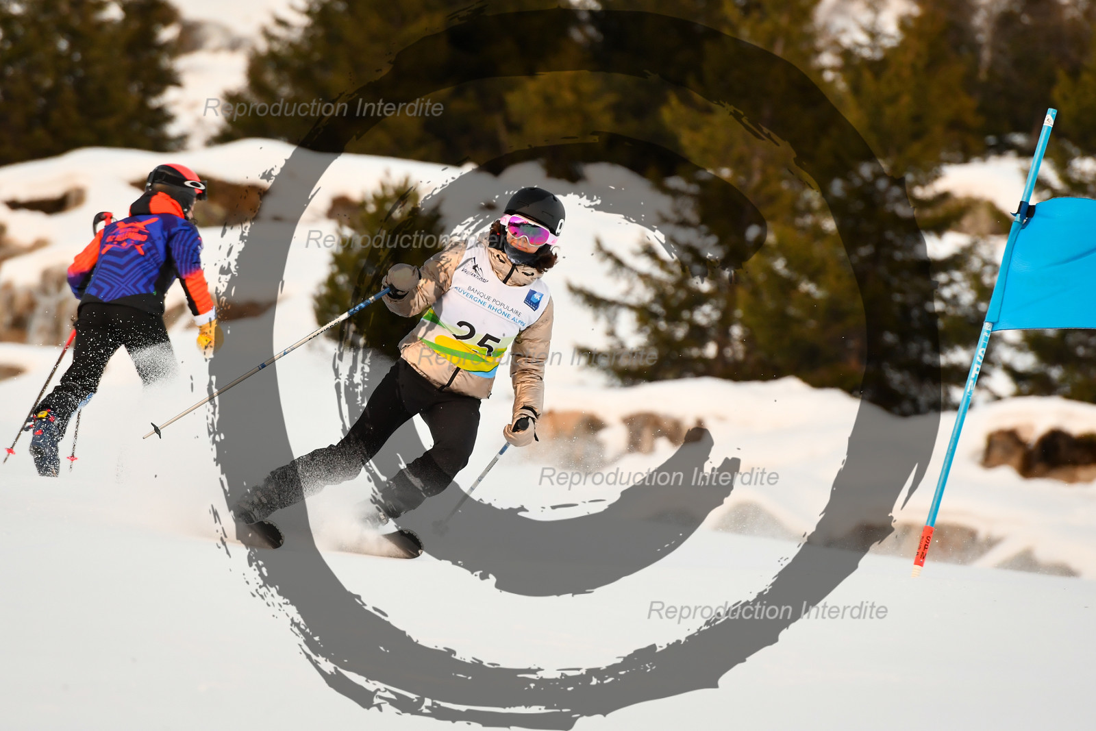 fleche Vaujany ESF Montfrais