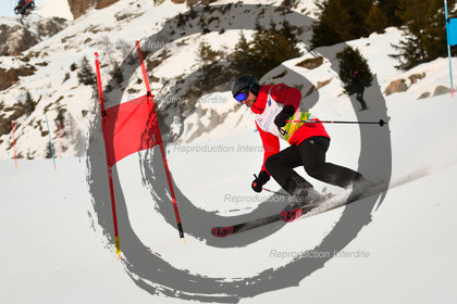 fleche Vaujany ESF Montfrais