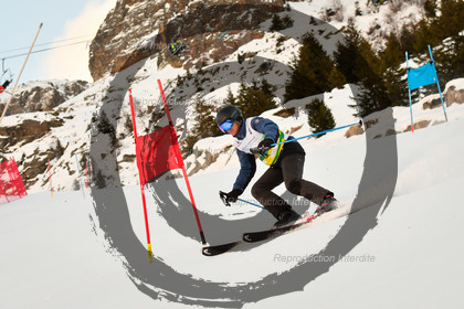 fleche Vaujany ESF Montfrais