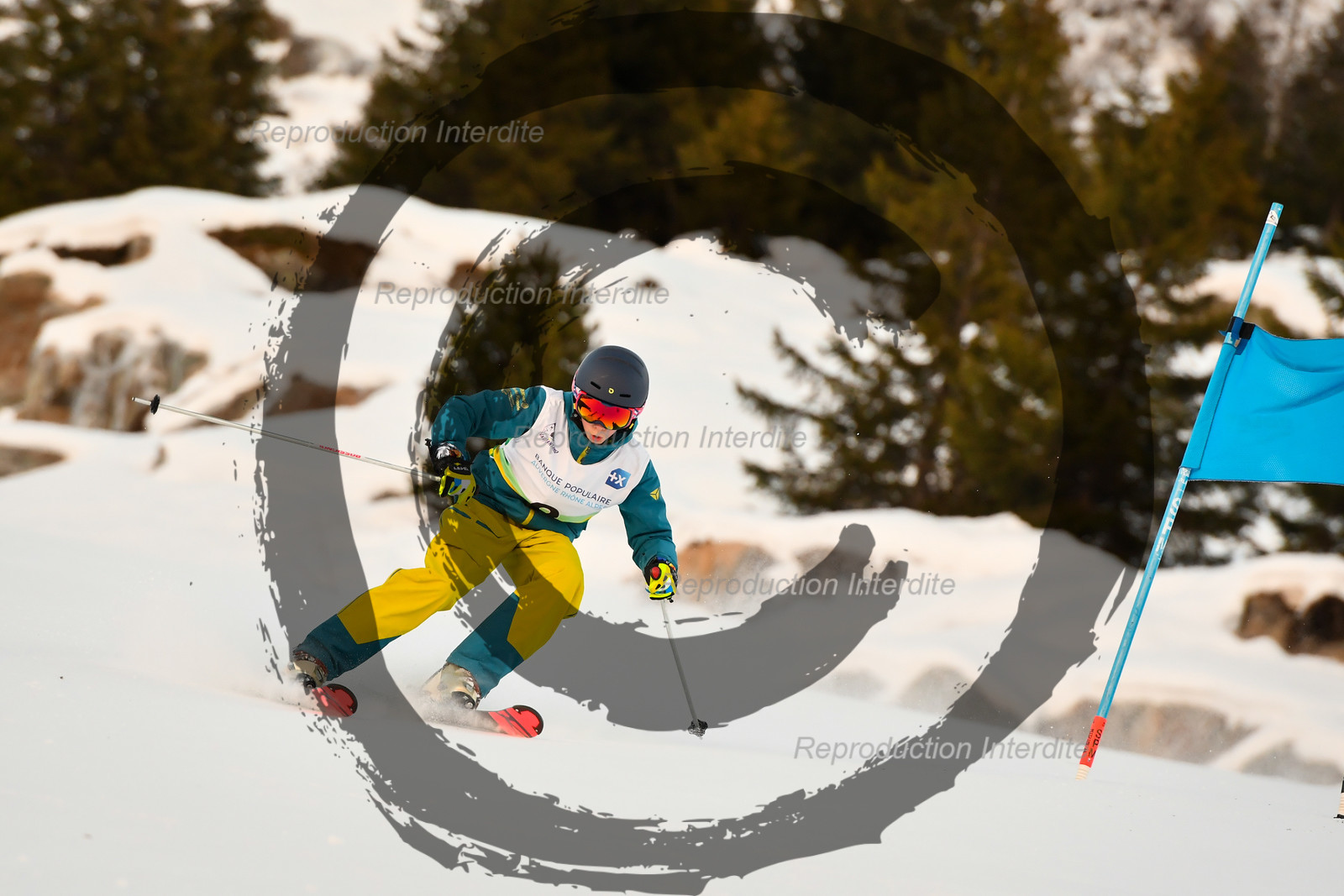 fleche Vaujany ESF Montfrais