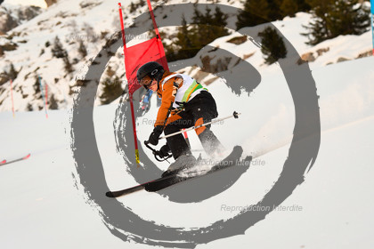 fleche Vaujany ESF Montfrais