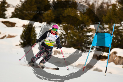 fleche Vaujany ESF Montfrais