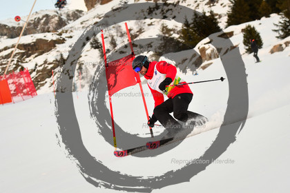 fleche Vaujany ESF Montfrais