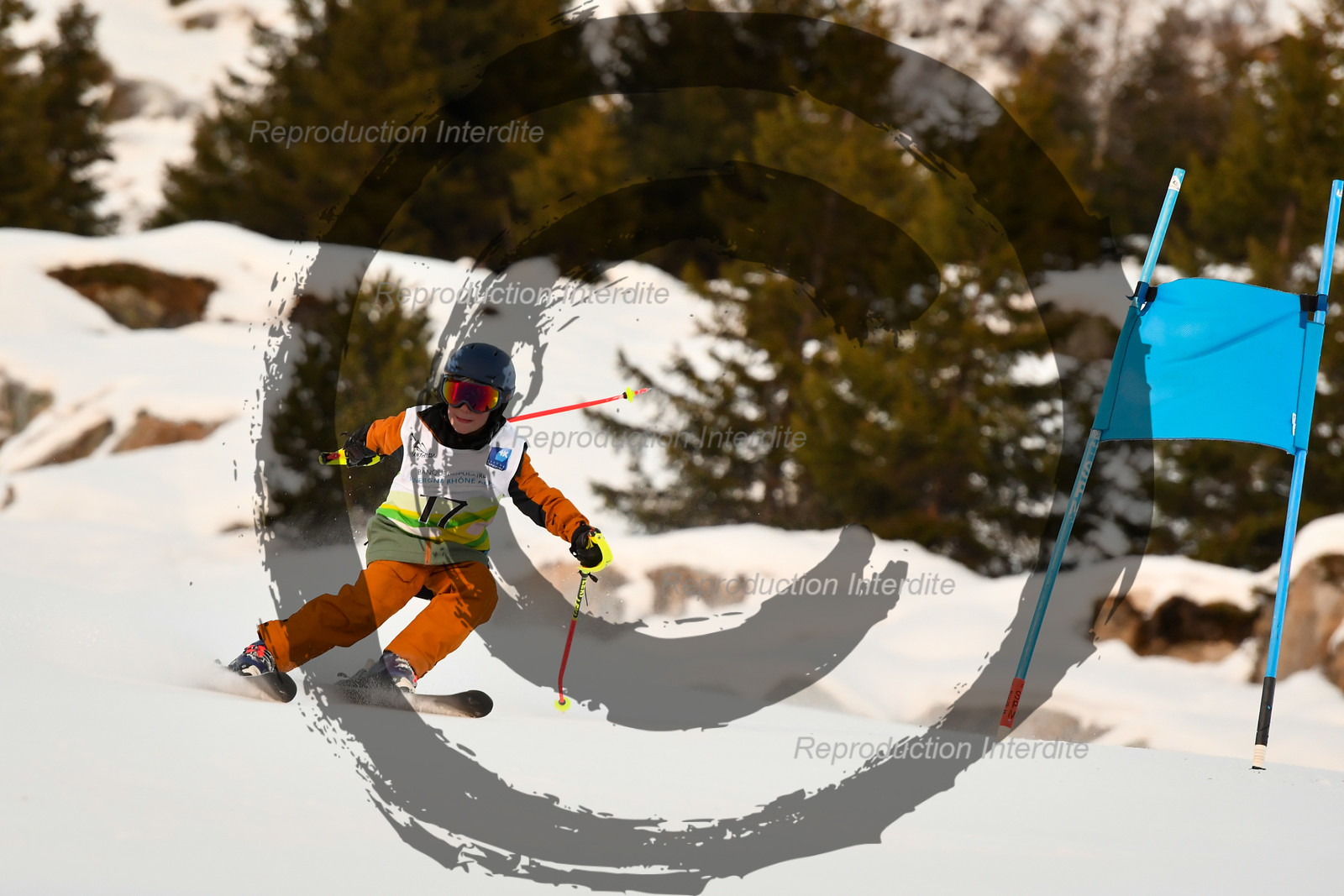 fleche Vaujany ESF Montfrais