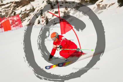 fleche Vaujany ESF Montfrais