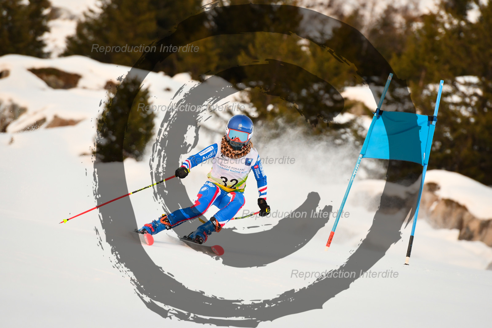 fleche Vaujany ESF Montfrais