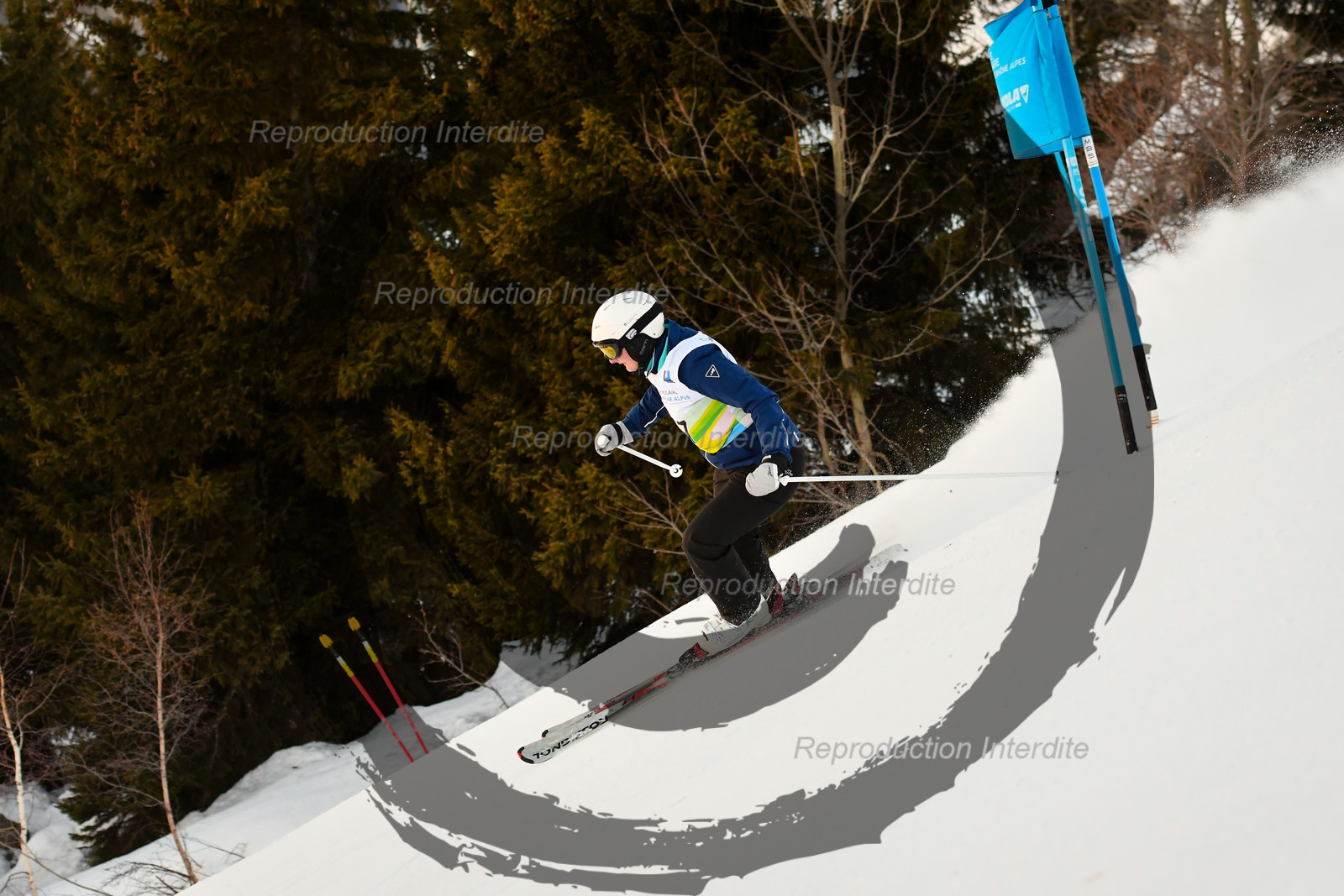 fleche Vaujany ESF Montfrais