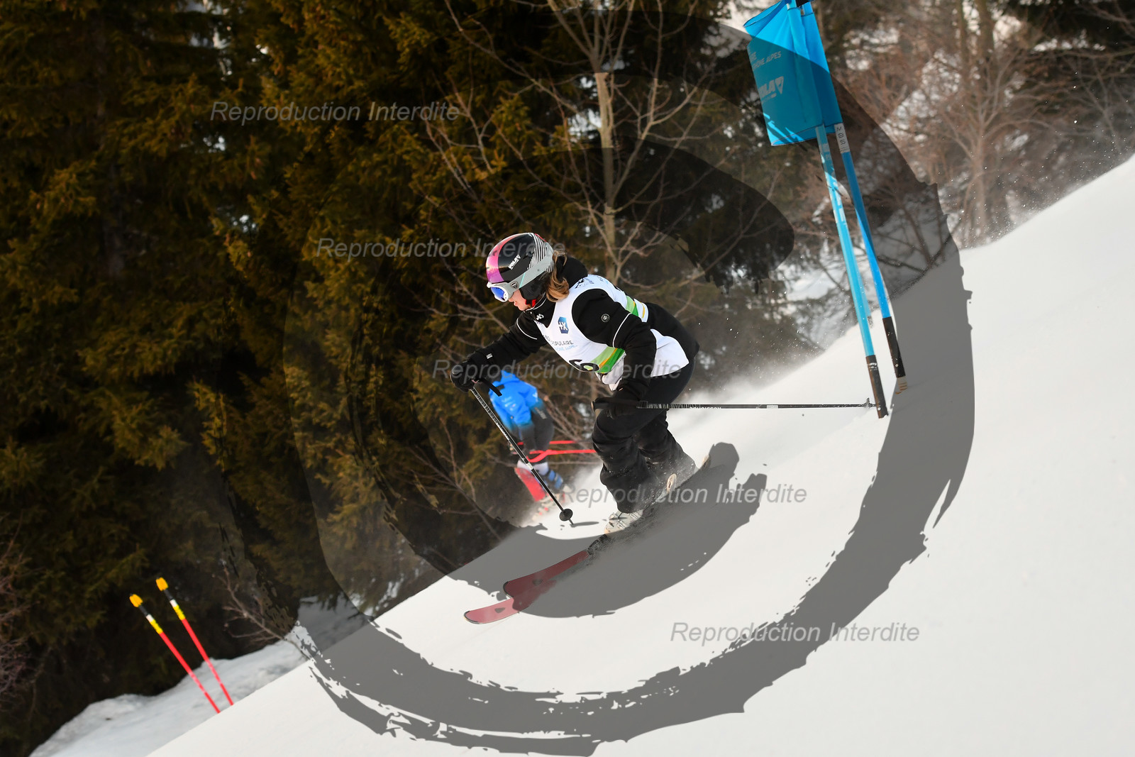 fleche Vaujany ESF Montfrais